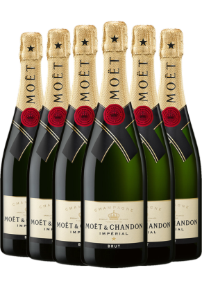Moet & Chandon Moet & Chandon Imperial Brut (Without Gift Box) - 6 Bottle Pack (Limited time offer item – other promotion offers and W Rewards are not applicable)