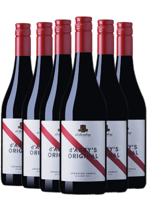 d'Arenberg d'Arenberg d'Arrys Original Grenache Shiraz 2021 6 Bottle Pack (Limited time offer item – other promotion offers and W Rewards are not applicable) image