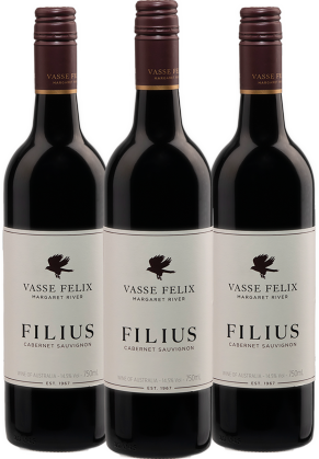 Vasse Felix Vasse Felix Filius Cabernet Sauvignon 2023 - 3 Bottle Pack (Limited time offer item – other promotion offers and W Rewards are not applicable)