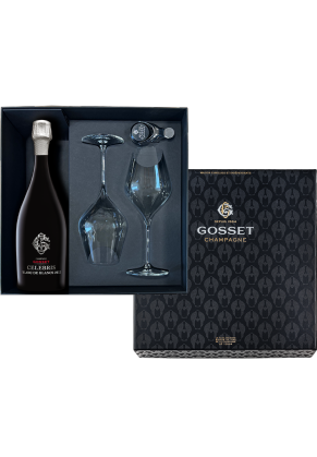 Gosset Gosset Celebris Blanc de Blancs 2012 With 2 Glasses (With Giftbox)