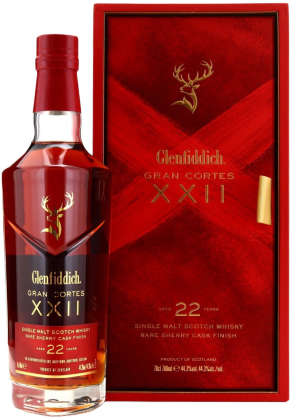 Glenfiddich Glenfiddich Gran Cortes 22 Year Old Single Malt Whisky (Palo Cortado Finish)