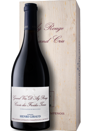 Henri Giraud Henri Giraud Coteaux Champenois Ay Grand Cru Rouge 2018 (wooden Gift Box) (limited Time Offer Item – Other Promotion Offers And W Rewards Are Not Applicable)