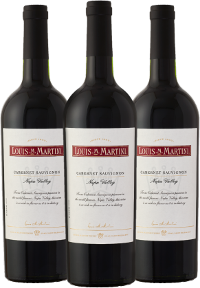 Louis M Martini Louis M Martini Napa Valley Cabernet Sauvignon 2019 3 pack (Limited time offer item – other promotion offers and W Rewards are not applicable) image