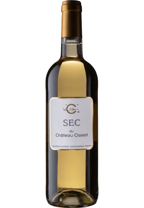 CLOSIOT Chateau Closiot Bordeaux Blanc C De Sec 2023