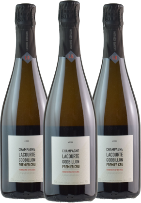 Lacourte Godbillon Champagne Lacourte-Godbillon Terroirs d'Ecueil Premier Cru NV - 3 Bottle Pack (Limited time offer item – other promotion offers and W Rewards are not applicable)