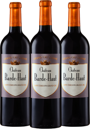 BARDE HAUT Chateau Barde-Haut St Emilion Grand Cru 2020 - 3 Bottle Pack