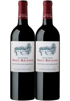 HAUT BRISSON Chateau Haut-Brisson Saint Emilion Grand Cru 2022 - 2 Bottle Pack