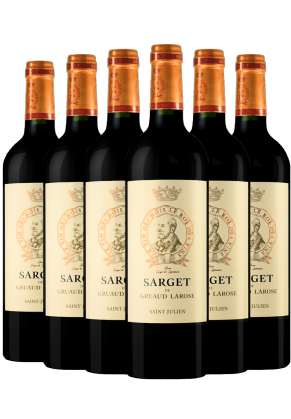 SARGET G LAROSE Sarget De Gruaud Larose St Julien 2nd Wine 2021 - 6 Bottle Pack