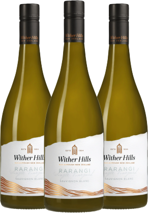 WITHER HILLS Wither Hills Single Vineyard Rarangi Sauvignon Blanc 2022 - 3 Bottle Pack