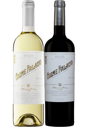 Cosme Palacio Bodegas Cosme Palacio Reserva Red 2019 & White 2021 - 2 Bottle Pack