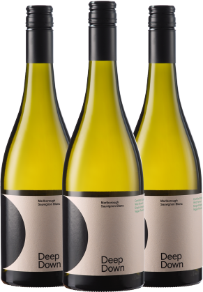 Deep Down Deep Down Marlborough Sauvignon Blanc 2023 - 3 Bottle Pack