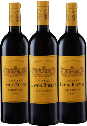 LAFON ROCHET Chateau Lafon Rochet St Estephe 4eme Cru 2013 - 3 Bottle Pack (Limited time offer item – other promotion offers and W Rewards are not applicable)