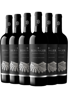 Beringer Beringer Knights Valley Cabernet Sauvignon 2022 6 pack (Limited time offer item – other promotion offers and W Rewards are not applicable) image