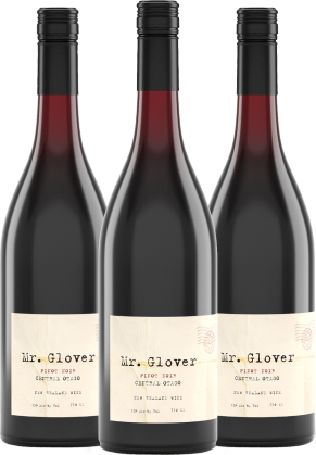 MR GLOVER Mr. Glover Central Otago Pinot Noir 2023 3 Bottle Pack (Limited time offer item – other promotion offers and W Rewards are not applicable) image