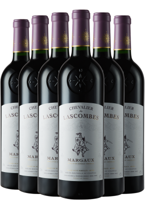 CHEVALIER L. Chevalier De Lascombes Margaux 2nd Wine 2021 6 Bottle Pack (Limited time offer item – other promotion offers and W Rewards are not applicable) image