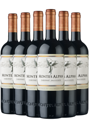 MONTES Montes Alpha Cabernet Sauvignon 2022 6-pack (Limited time offer item – other promotion offers and W Rewards are not applicable)