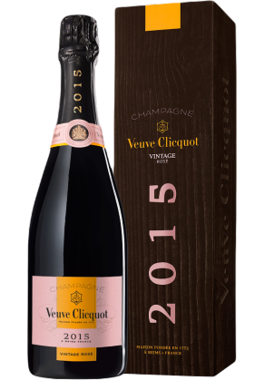 Veuve Clicquot Veuve Clicquot Vintage Rose 2015 (With Gift Box)