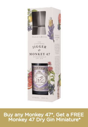 Monkey 47 Monkey 47 Schwarzwald Dry Gin & Jigger Set - 50cl