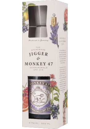 Monkey 47 Monkey 47 Schwarzwald Dry Gin & Jigger Set - 50cl