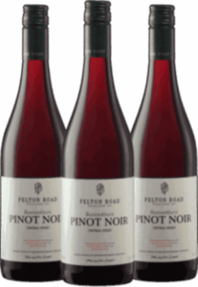 Felton Road Felton Road Bannockburn Pinot Noir 2023 - 3 Bottle Pack