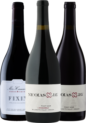 Watson's Wine Nicolas Jay (Pinot Noir 15/Ensemble 22) + Meo Camuzet Fixin '22 3-Pack