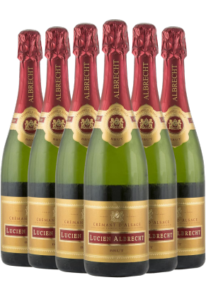 Lucien Albrecht Lucien Albrecht Cremant d'Alsace NV 6 Bottle Pack image