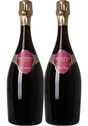 Gosset Gosset Grand Rose NV (Without Gift Box) - Twin Pack