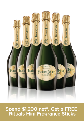 Perrier-Jouet Perrier Jouet Grand Brut NV (no Gift Box) 6 bottle Pack