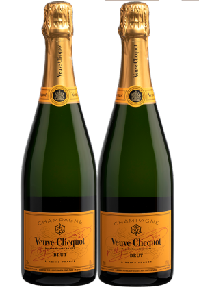 Veuve Clicquot Veuve Clicquot Yellow Label Brut (Without Gift box) 2 Bottle Pack image