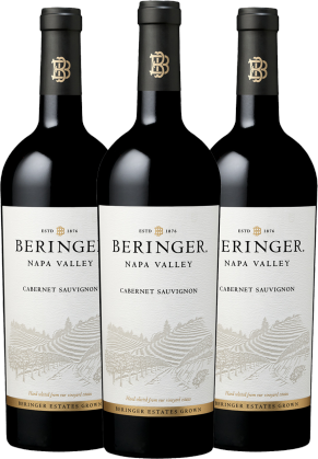 Beringer Beringer Napa Valley Cabernet Sauvignon 2015 - 3 Bottle Pack
